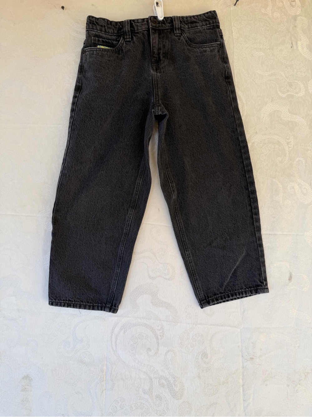 Empyre Black Straight-Leg Jeans